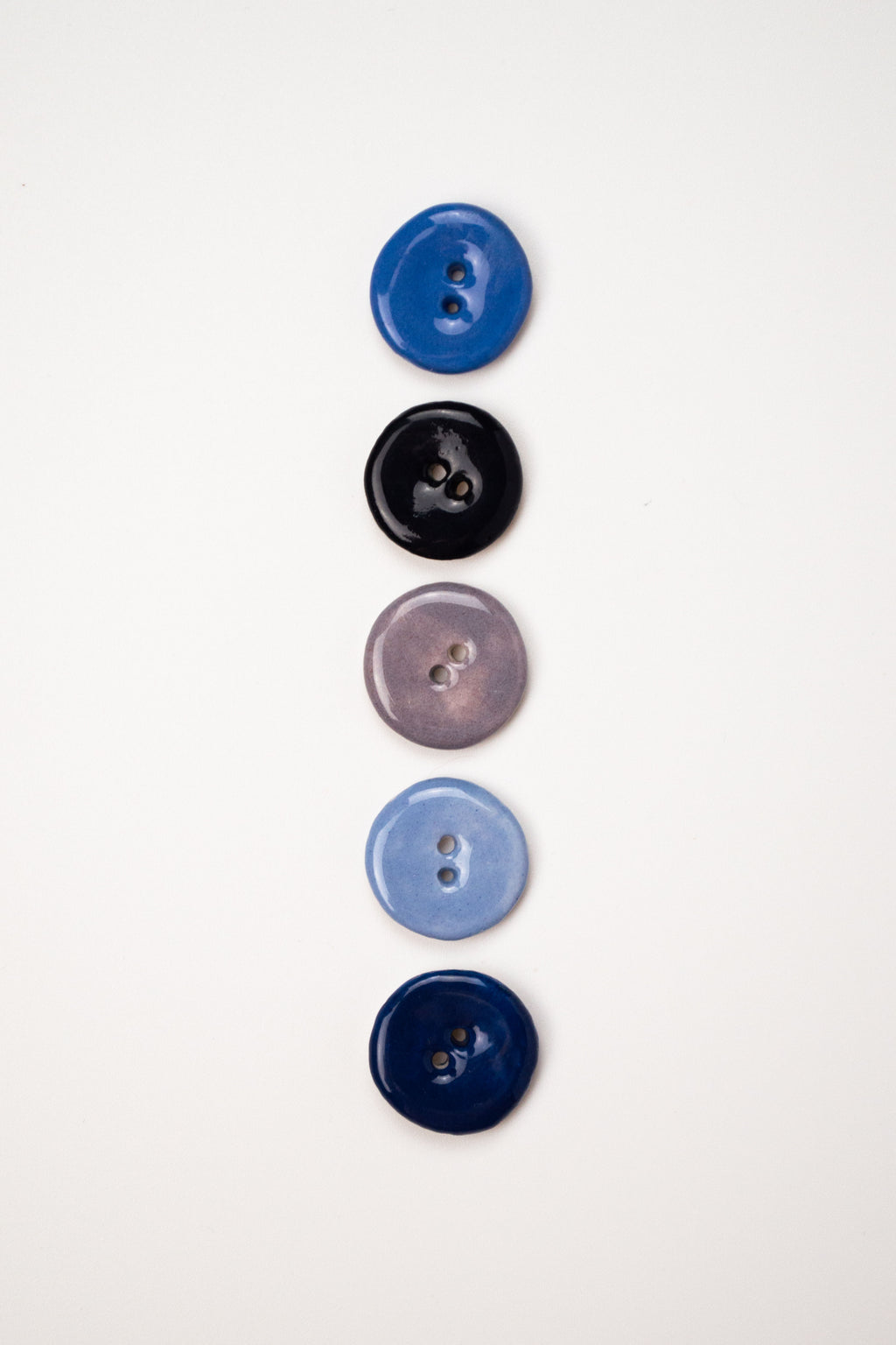 19mm Handmade Ceramic Button Set｜Seagull