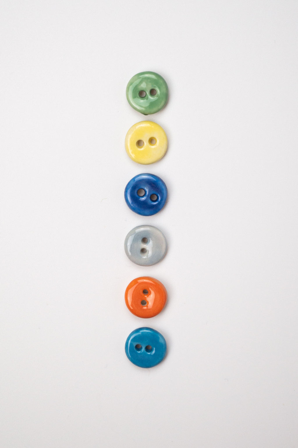 13mm Handmade Ceramic Button Set｜Zoo