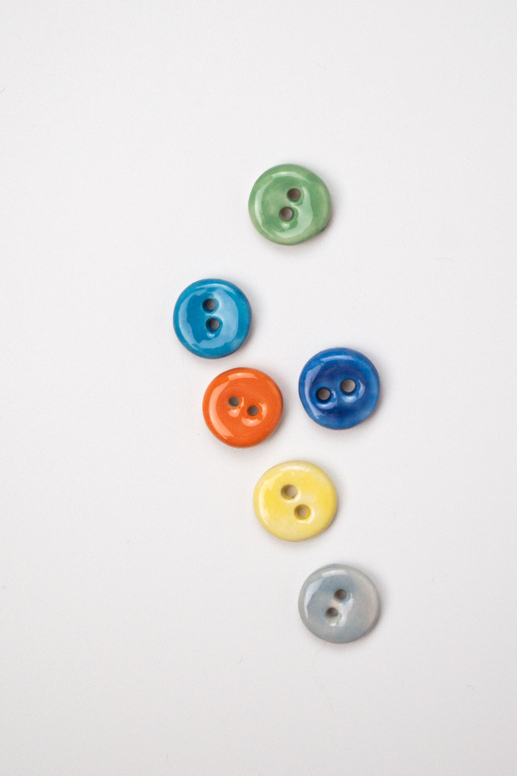 13mm Handmade Ceramic Button Set｜Zoo