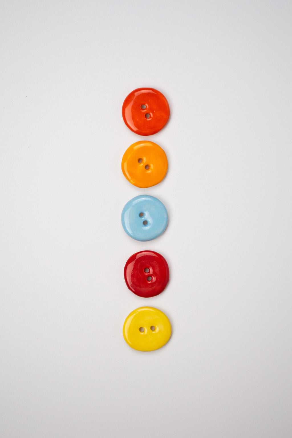 19mm Handmade Ceramic Button Set｜Balloon