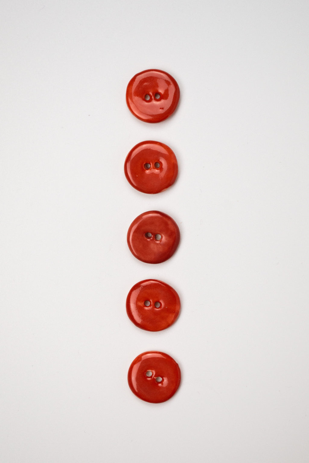 19mm Handmade Ceramic Button｜Rough