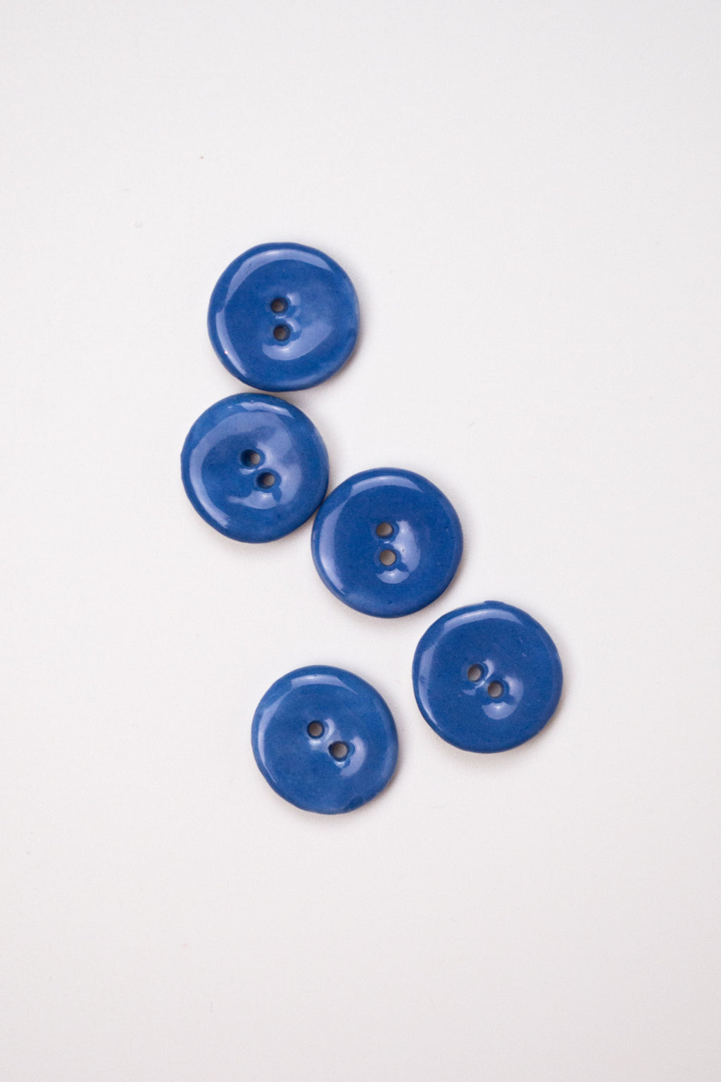 19mm Handmade Ceramic Button｜Ocean
