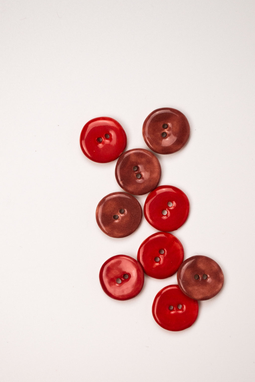 19mm Handmade Ceramic Button｜Clay
