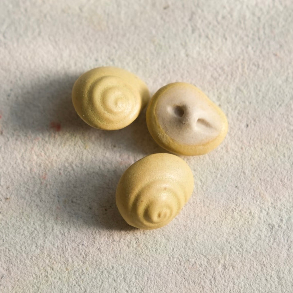 Handmade Ceramic Button Set｜Loam