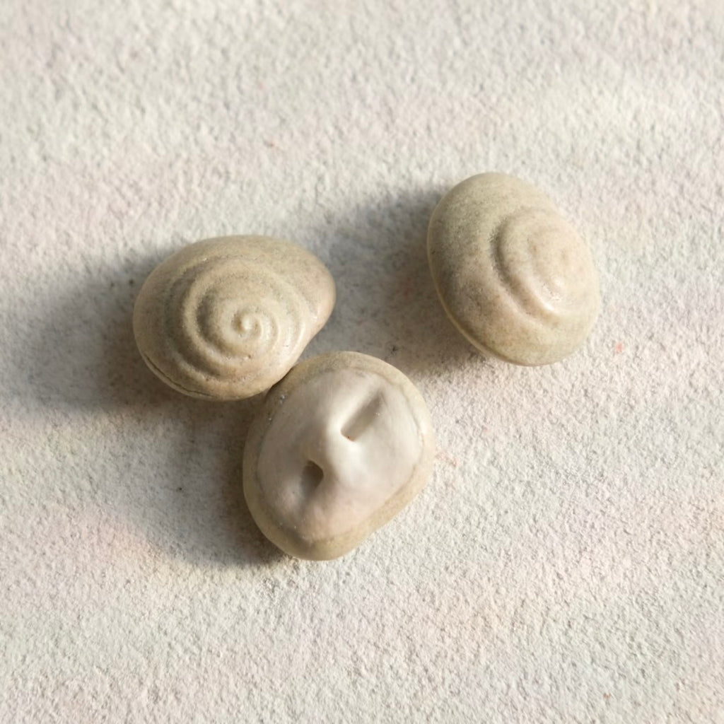 Handmade Ceramic Button Set｜Clay