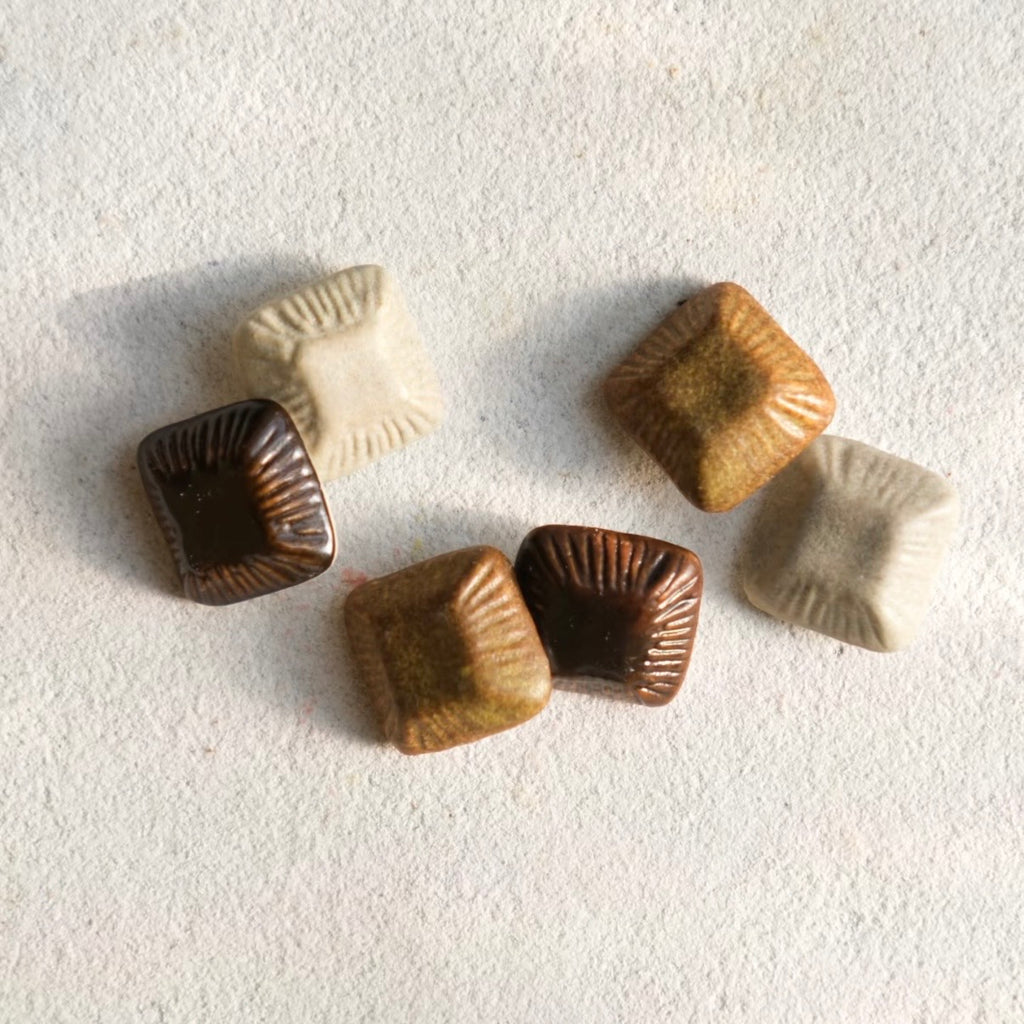 Handmade Ceramic Button Set｜Loam