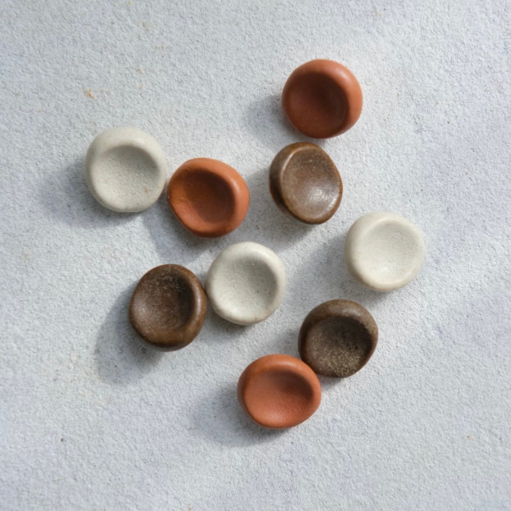 Handmade Ceramic Button Set｜Clay
