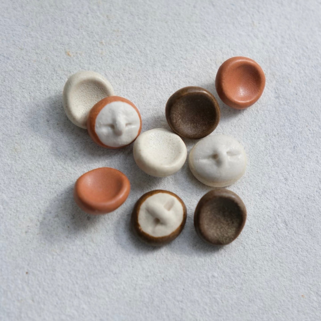 Handmade Ceramic Button Set｜Loam