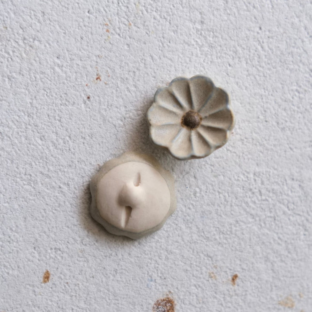 Handmade Ceramic Button Set｜Silt